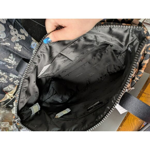 New Kate Spade Camden Spotted Leopard Medium Tote Brown Multi - Picture 6 of 8